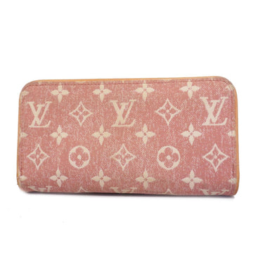 LOUIS VUITTON Long Wallet Monogram Jacquard Zippy M81182 Pink Ladies