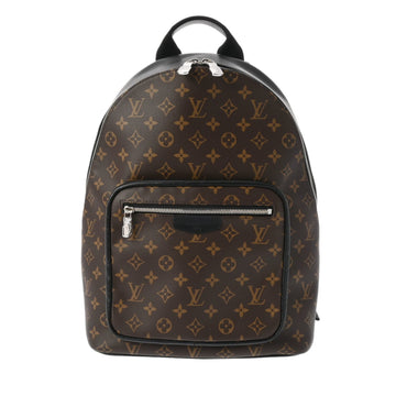 LOUIS VUITTON Monogram Macassar Josh NV Brown M45349 Men's Backpack/Daypack