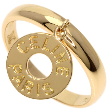 CELINE motif ring, 18K yellow gold, for women,