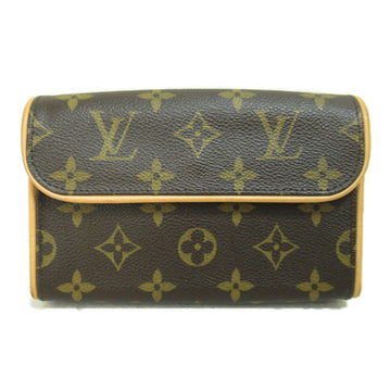 LOUIS VUITTON Pochette Florentine Brown Monogram PVC coated canvas M51855