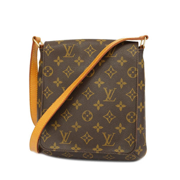 LOUIS VUITTON Shoulder Bag Monogram Musette Salsa Long Strap M51387 Brown Women's