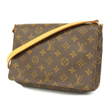 LOUIS VUITTON Shoulder Bag Monogram Musette Tango Short Strap M51257 Brown Women's