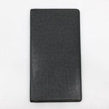 LOUIS VUITTON Taiga Porto Valeur Carte Credit Long Wallet Billfold Ardoise Black Men's M30392