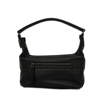 GUCCI Shoulder Bag 001 4302 Leather Black Women's