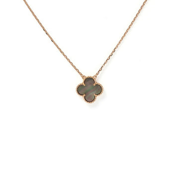 VAN CLEEF & ARPELS Alhambra 18k Rose Gold Necklace