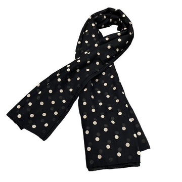 SAINT LAURENT Pokka Dot Large Gauze Scarf Stole Archive Paris Men Women IT0JUSHXS4LS RM707Y