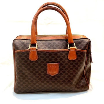 CELINE Old  Macadam Pattern Handbag Boston Retro KB-8256