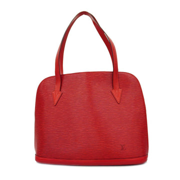 LOUIS VUITTON Shoulder Bag Epi Lussac M52287 Castilian Red Ladies