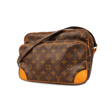 LOUIS VUITTON Shoulder Bag Monogram Nile M45244 Brown Ladies