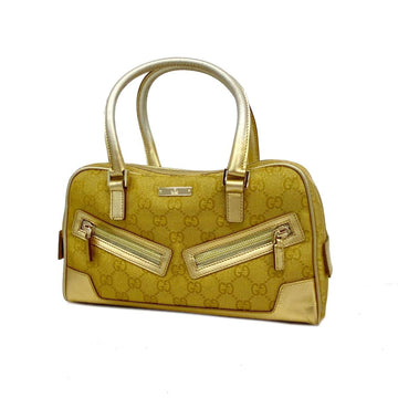 GUCCI Handbag GG Canvas 000 0852 Gold Champagne Ladies