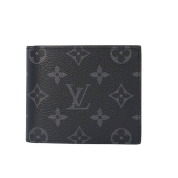 LOUIS VUITTON Portefeuille Marco NM Eclipse Bi-fold Wallet Monogram M62545 Men's