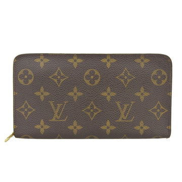 LOUIS VUITTON Monogram Porto Monnaie Zip Round Long Wallet M61727