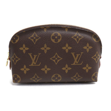 LOUIS VUITTON Pochette Tick PM Pouch Monogram Brown M47515 Women's