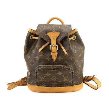 LOUIS VUITTON Monogram Mini Montsouris Backpack Rucksack Brown M51137