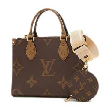 LOUIS VUITTON Monogram Giant On-the-Go PM 2-Way Tote Bag M46373