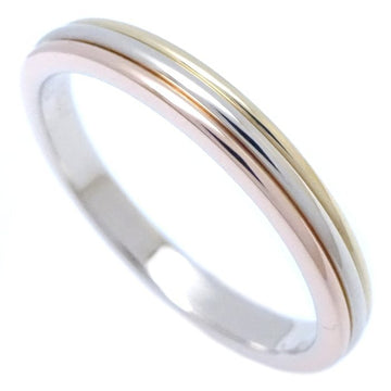 CARTIER Trinity Wedding Ring #58 K18 Three Color Gold 291472