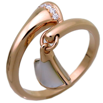 BVLGARI Diva Dream Small Ladies Ring AN857333 750 Pink Gold Size 15