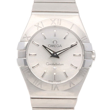 OMEGA Constellation Watch Stainless Steel 123.10.27.60.02.001 Quartz Ladies