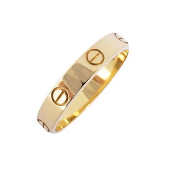 CARTIER Ring Love K18YG Yellow Gold Men's Women's