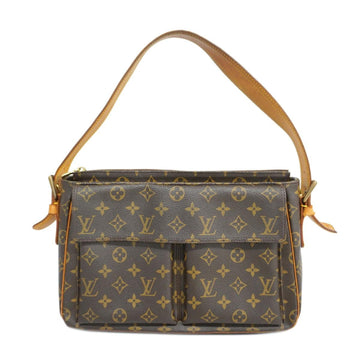 LOUIS VUITTON Shoulder Bag Monogram Vivacite GM M51163 Brown Ladies