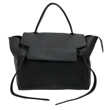 CELINE Belt Bag Shoulder Handbag Black Women's