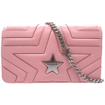 STELLA MCCARTNEY Star Shoulder Bag Synthetic Leather Pink 0097Stella