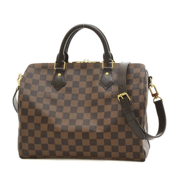 LOUIS VUITTON Damier Speedy Bandouliere 30 Handbag N41367