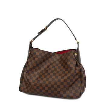 LOUIS VUITTON Shoulder Bag Damier Regia N63542 Ebene Ladies