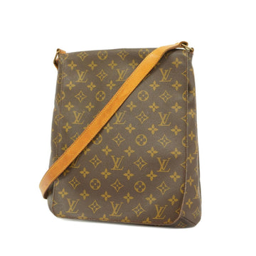 LOUIS VUITTON Shoulder Bag Monogram Musette M51256 Brown Ladies