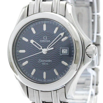 OMEGAPolished  Seamaster 120M Steel Quartz Ladies Watch 2581.81 BF571275