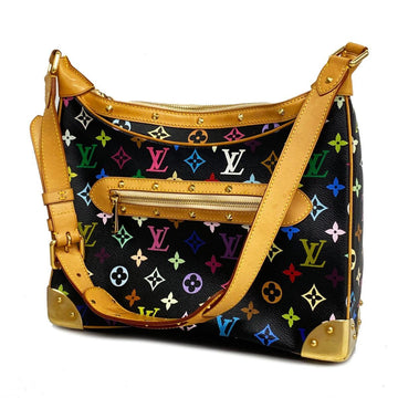 LOUIS VUITTON Shoulder Bag Monogram Multicolor Boulogne M92638 Noir Ladies