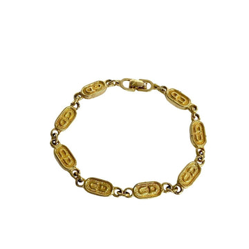 CHRISTIAN DIOR CD metal chain bracelet bangle gold ladies 32889 762k761-32889
