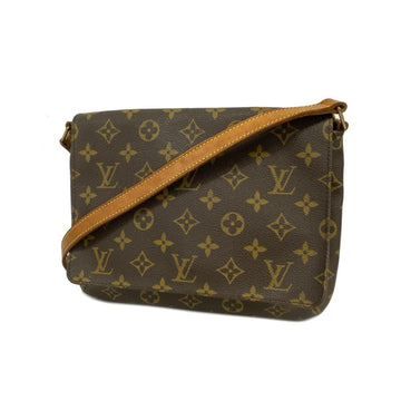 LOUIS VUITTON Shoulder Bag Monogram Musette Tango Short Strap M51257 Brown Women's