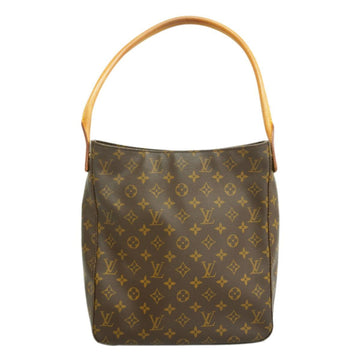 LOUIS VUITTON Shoulder Bag Monogram Looping GM M51145 Brown Ladies