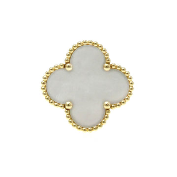 VAN CLEEF & ARPELS Magic Alhambra Ring Yellow Gold [18K] Fashion Shell Band Ring Gold