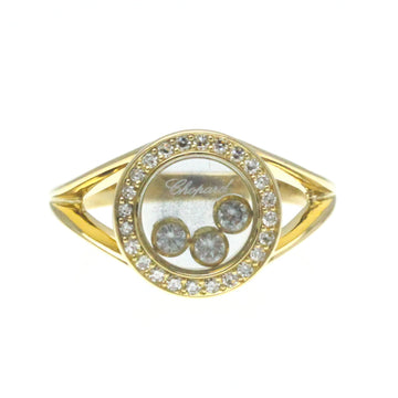 CHOPARD Happy Diamonds 82/3926 White Gold [18K] Fashion Diamond Band Ring