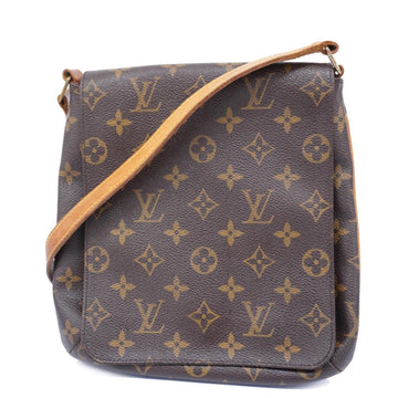 LOUIS VUITTON Shoulder Bag Monogram Musette Salsa Short Strap M51258 Brown Women's