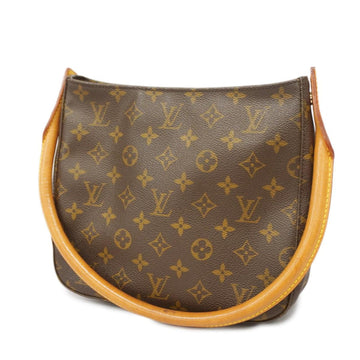 LOUIS VUITTON Shoulder Bag Monogram Looping MM M51146 Brown Ladies