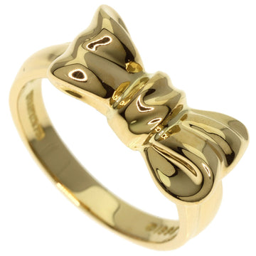 TIFFANY & Co. Bow Ring, 18K Yellow Gold, Women's,