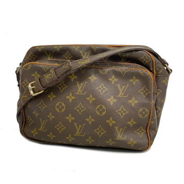 LOUIS VUITTON Shoulder Bag Monogram Migratour Nile Brown Ladies