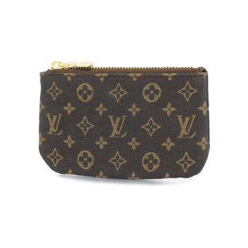 LOUIS VUITTON Wallet/Coin Case Monogram Lan Pochette Cle M95230 Brown Men's Women's