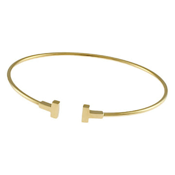 TIFFANY T-wire bangle, 18k gold, women's, &Co.
