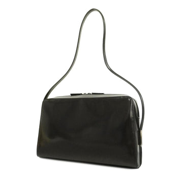 GUCCI Shoulder Bag 001 8760 Enamel Black Men's Women's