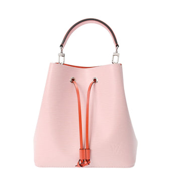 LOUIS VUITTON Epi Neonoe BB Rose Ballerine M54370 Women's Leather Handbag