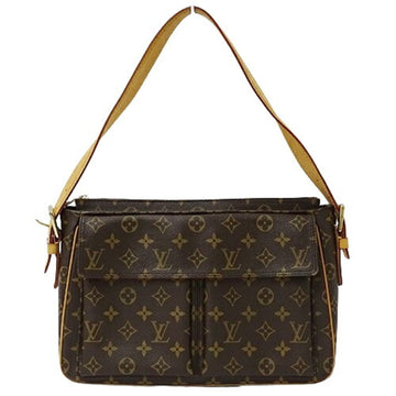 LOUIS VUITTON Bag Monogram Women's Shoulder Viva Cite GM M51163 Brown