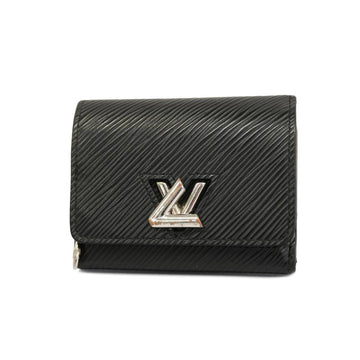 LOUIS VUITTON Wallet Epi Portefeuille Twist Compact XS M63322 Noir Ladies