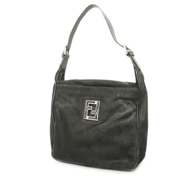 FENDI Shoulder Bag Haraco Black Ladies