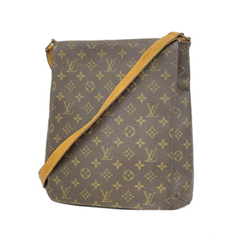 LOUIS VUITTON Shoulder Bag Monogram Musette M51256 Brown Ladies