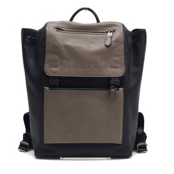 COACH Manhattan Backpack Black Greige