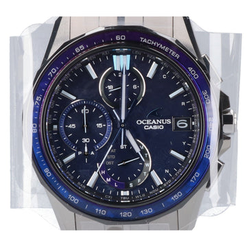 CASIO OCW-S7000C-2AJF Manta S7000 Series Oceanus Tough Solar Radio Watch Blue Gradation Men's